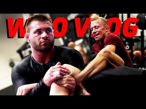 Gordon Ryan Trains With Georges St-Pierre | WNO Vlog