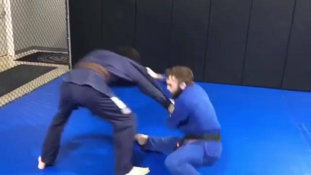 Great Drill  Gi Drag to Single Leg. Much like a arm drag but using the lapel and