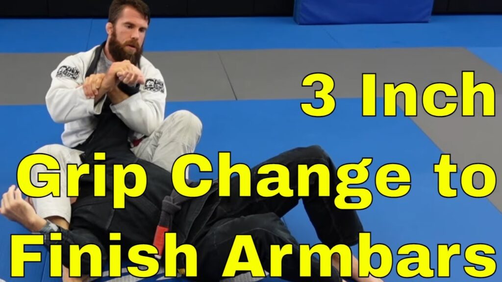 Grip Trick to Stop Armbar Defense Before It Starts (From Side Control)