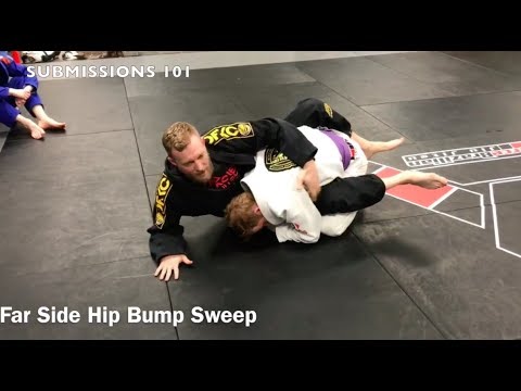 Guard Sweep: Far Side Hip Bump (Counter Option)