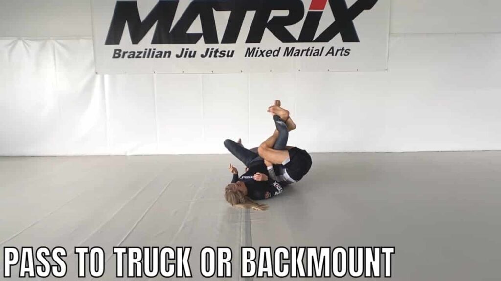 Guardpass to Hip Harness to Truck or Backmount - Matrix Jiu Jitsu