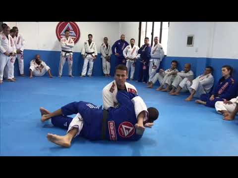 Guilherme Iunes  ensina defesa do armlock com passagem de guarda na GB Curicica