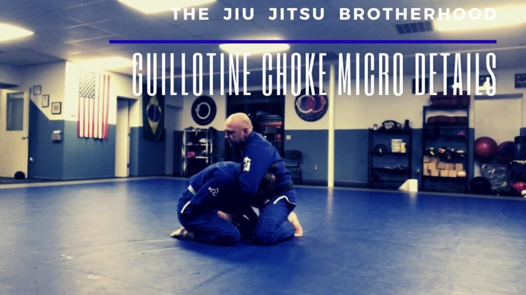 Guillotine Choke Micro Details | Jiu Jitsu Brotherhood