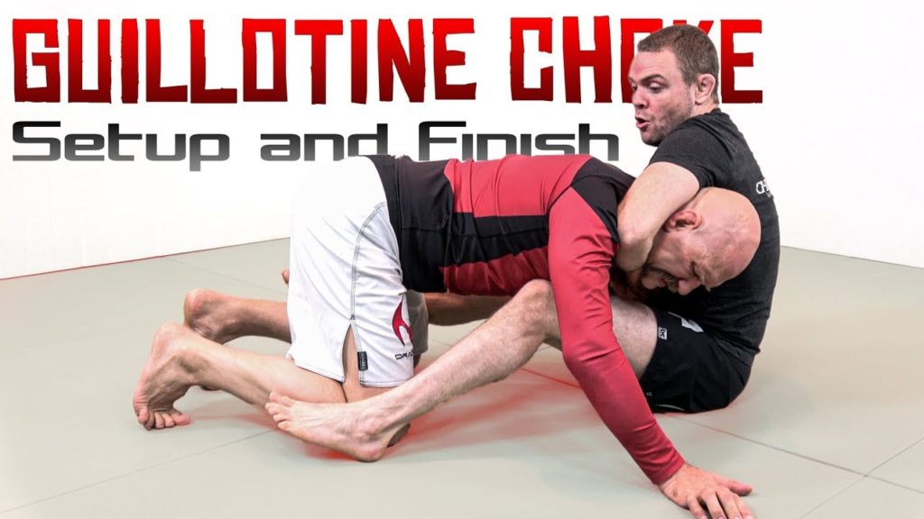 Guillotine Choke Setup and Finish, with Tristan Connelly, UFC Fighter