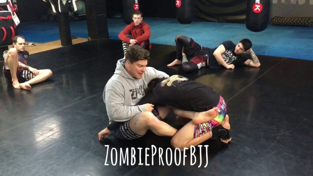Guillotine Choke To DOA Heelhook - ZombieProofBJJ (NoGi)