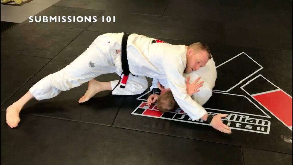 Guillotine to Darce Choke with Ari