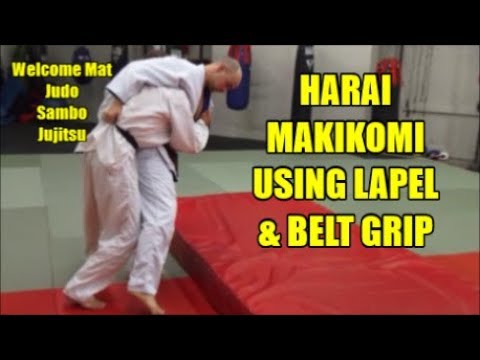 HARAI MAKIKOMI USING LAPEL AND BELT GRIP