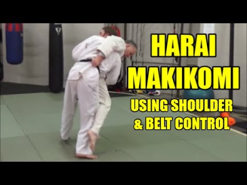 HARAI MAKIKOMI USING SHOULDER & BELT CONTROL