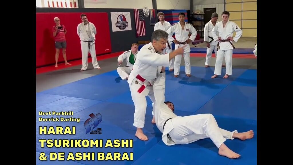 HARAI TSURIKOMI ASHI AND DE ASHI BARAI