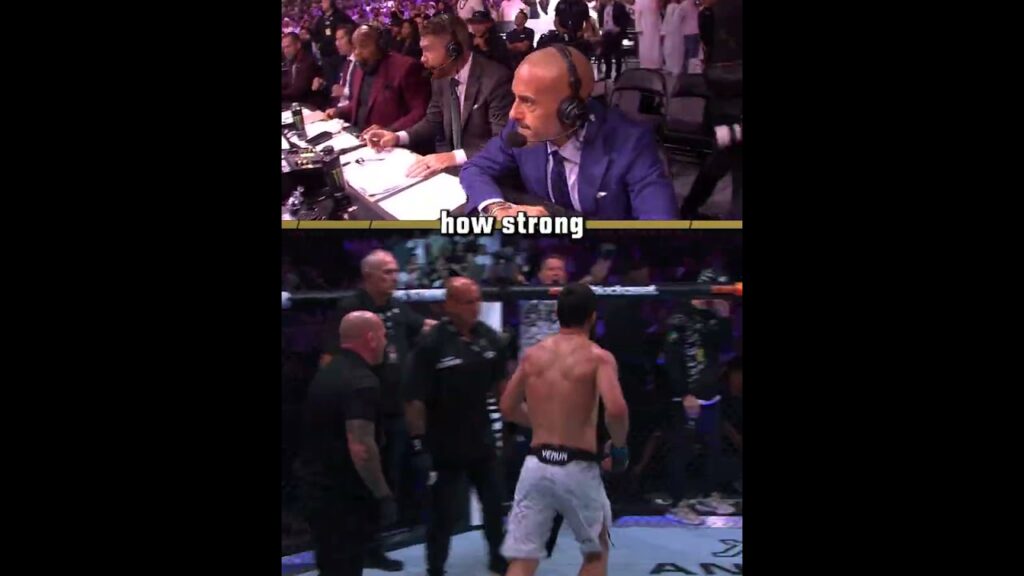 HE IS BUILT DIFFERENT! 😳 #ufc319
