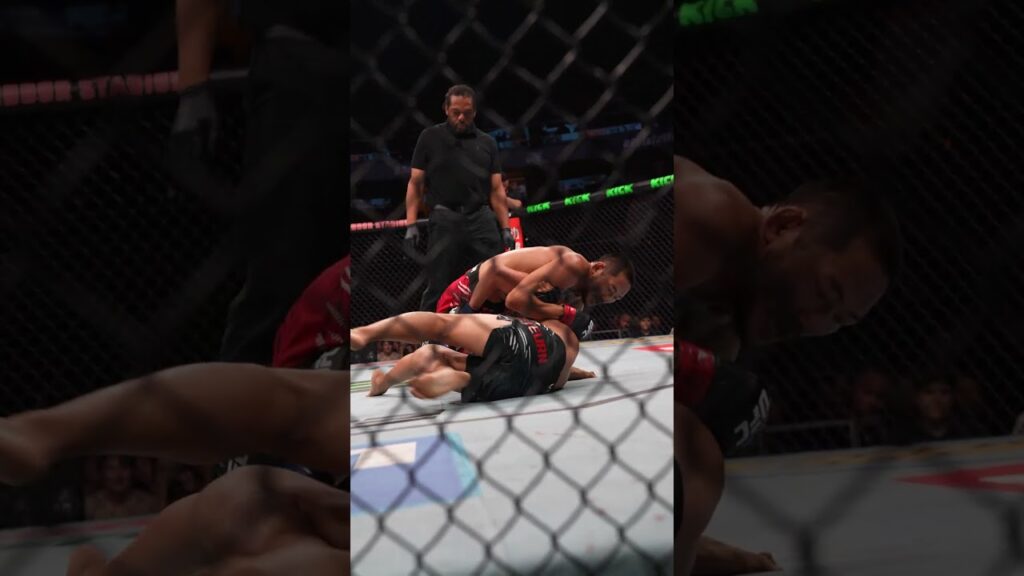 HE PUT HIM TO SLEEEEP 😳 #roadtoufc