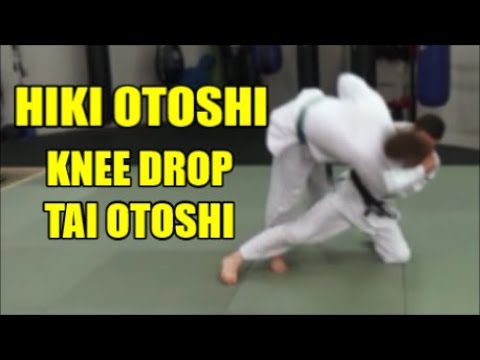 HIKI OTOSHI KNEE DROP TAI OTOSHI