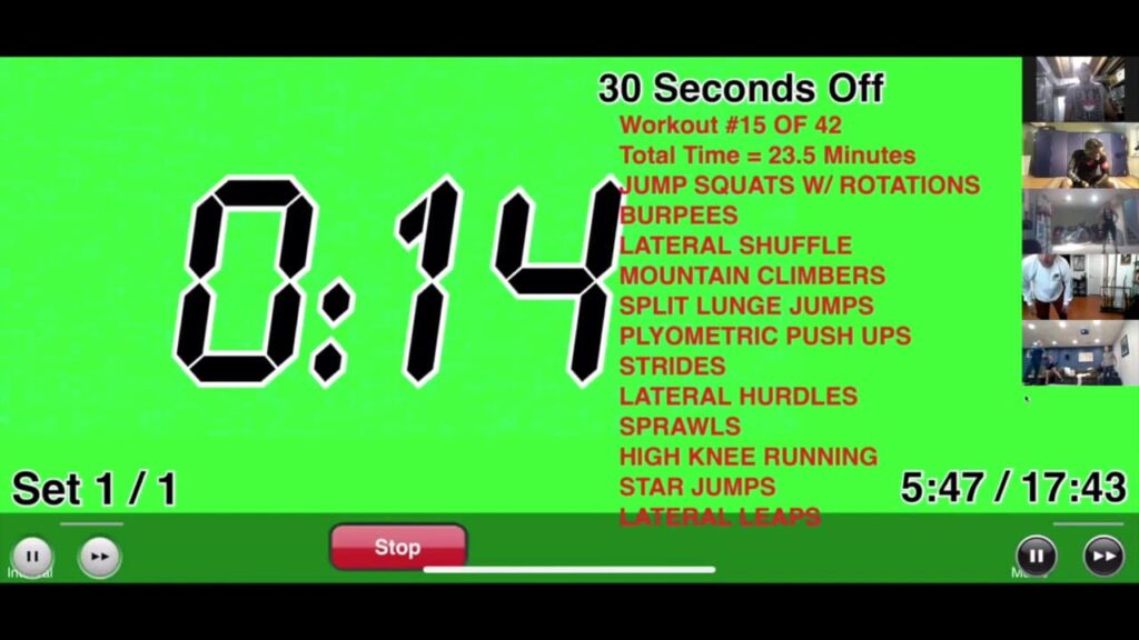 HITT Workout #15 of 42   30:30