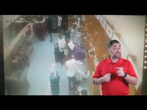 Hair Salon Defender Smokes Robber