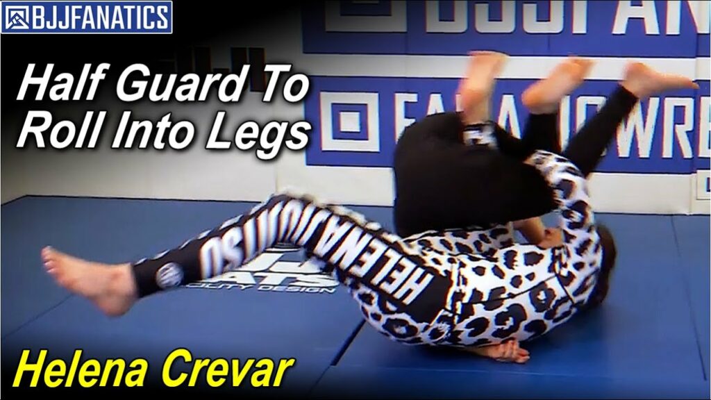 Half Guard To Roll Into Legs by Helena Crevar