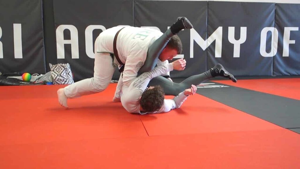Half Guard to Stack Pass