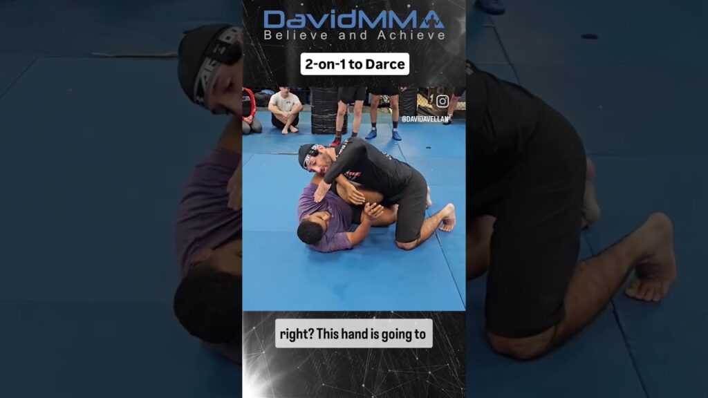 Half guard 2 on 1 to Darce Choke