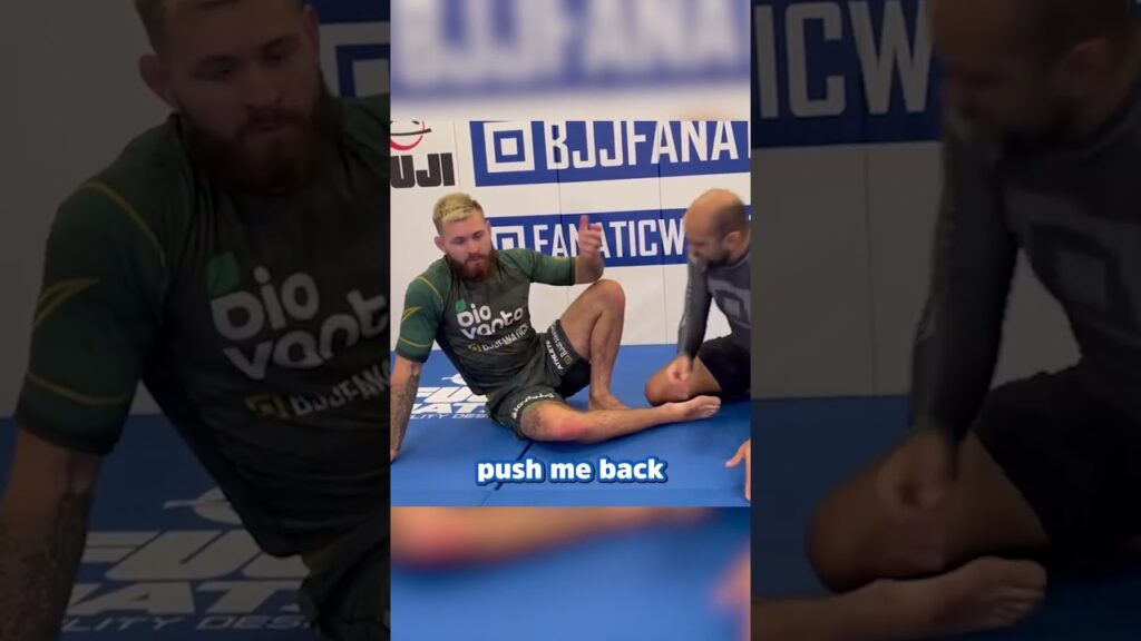 Half guard is a REACTIVE guard feat. Gordon Ryan  #bjjlesson #bjj #bernardofaria