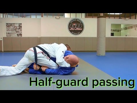 Half-guard passing 🥋 Passagem de meia-guard