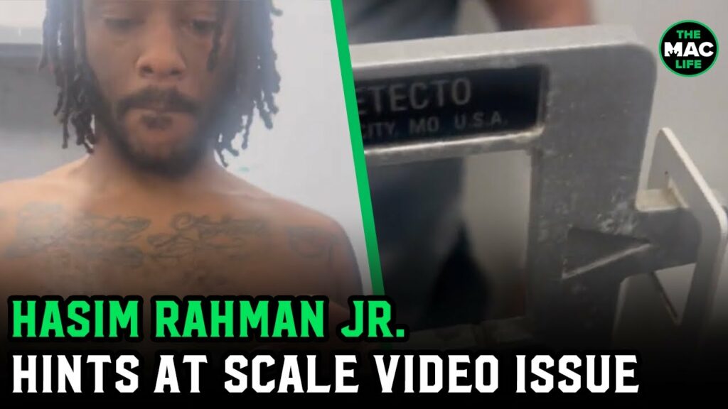 Hasim Rahman Jr. hints he manipulated scales for Jake Paul bout: 'Coach is there with a screwdriver'