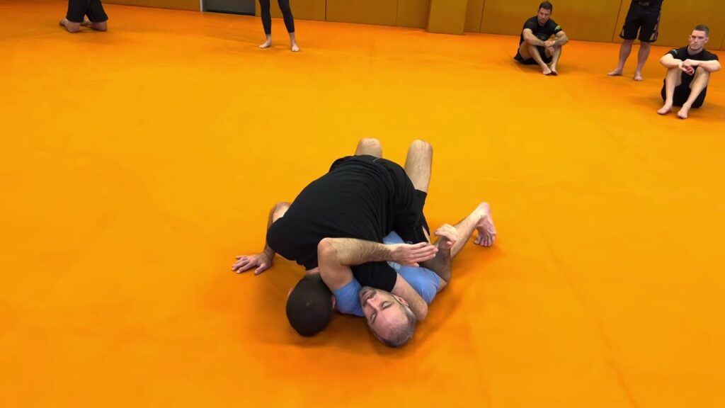 Head and Arm Choke Setup from Side Control