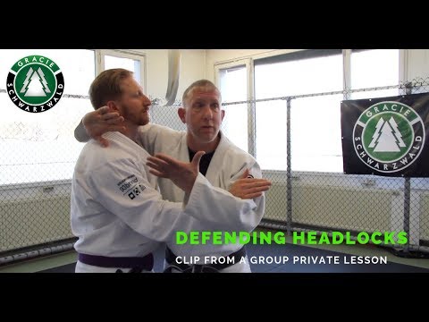 Headlock Defense | Clip from a Group Private Lesson
