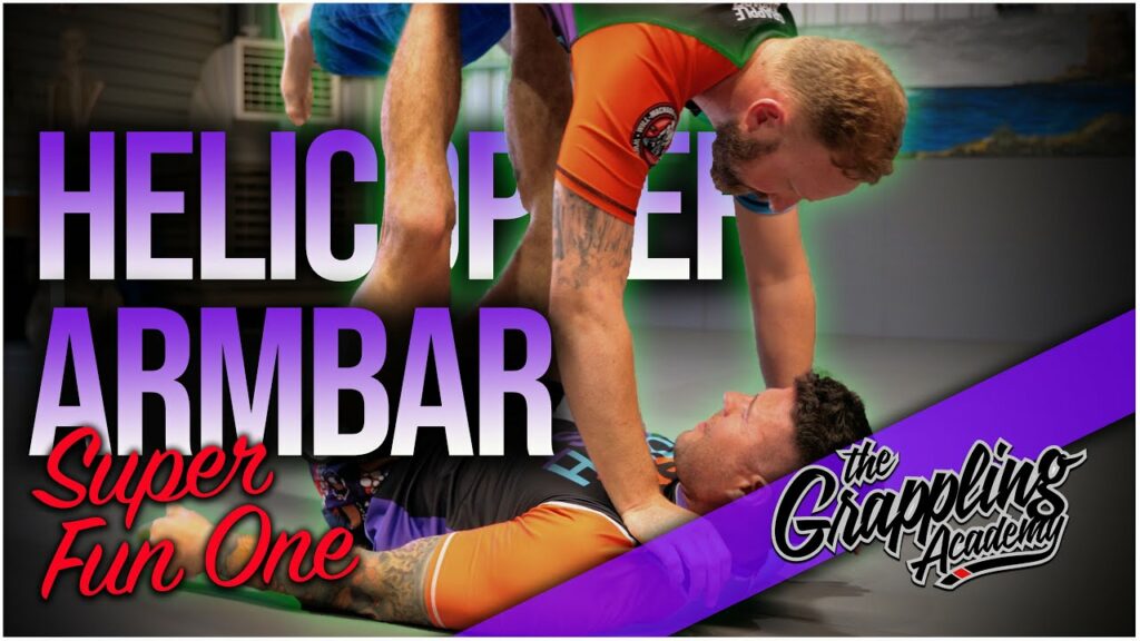 Helicopter Armbar! A Super Fun Technique!