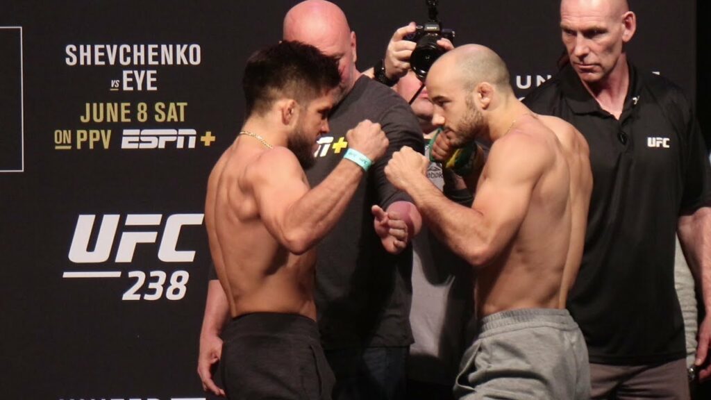 Henry Cejudo vs. Marlon Moraes | UFC 238 Ceremonial Weigh In