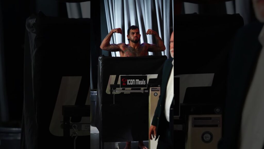 Hernandez makes weight after initially weighing in at 186.5 π₯ #ufcvegas109