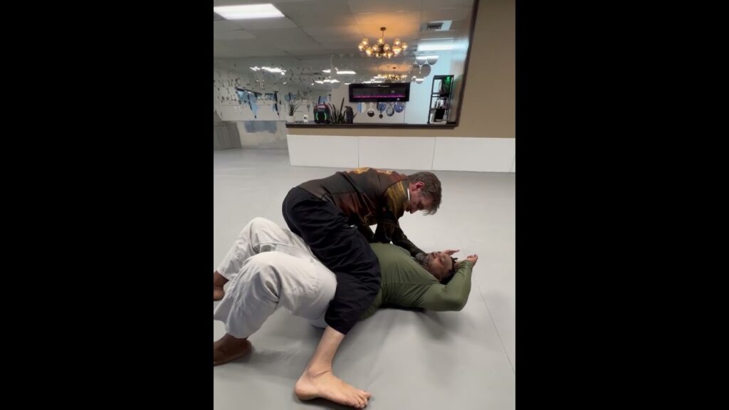 Hip Bump - Knee Push Sweep!