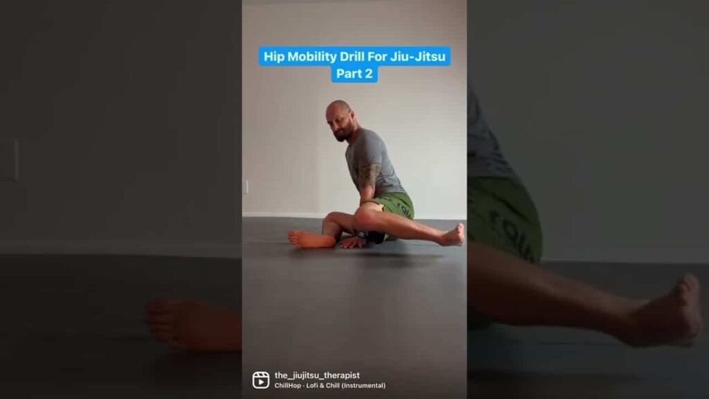 Hip Mobility Drill For Jiu-Jitsu Part 2 #shorts