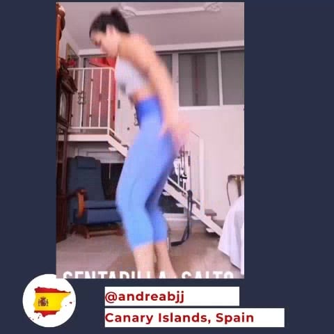 Home workout from @andreabjj