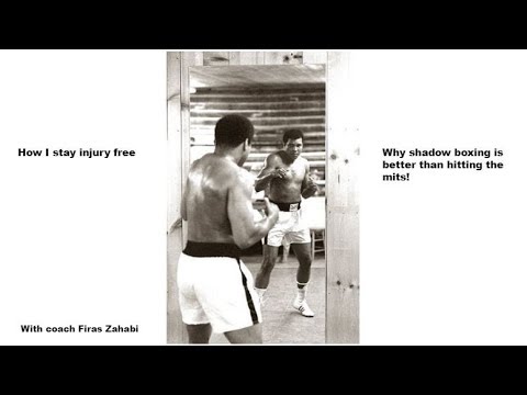How I stay injury free! Why shadow boxing is better than hitting mits!