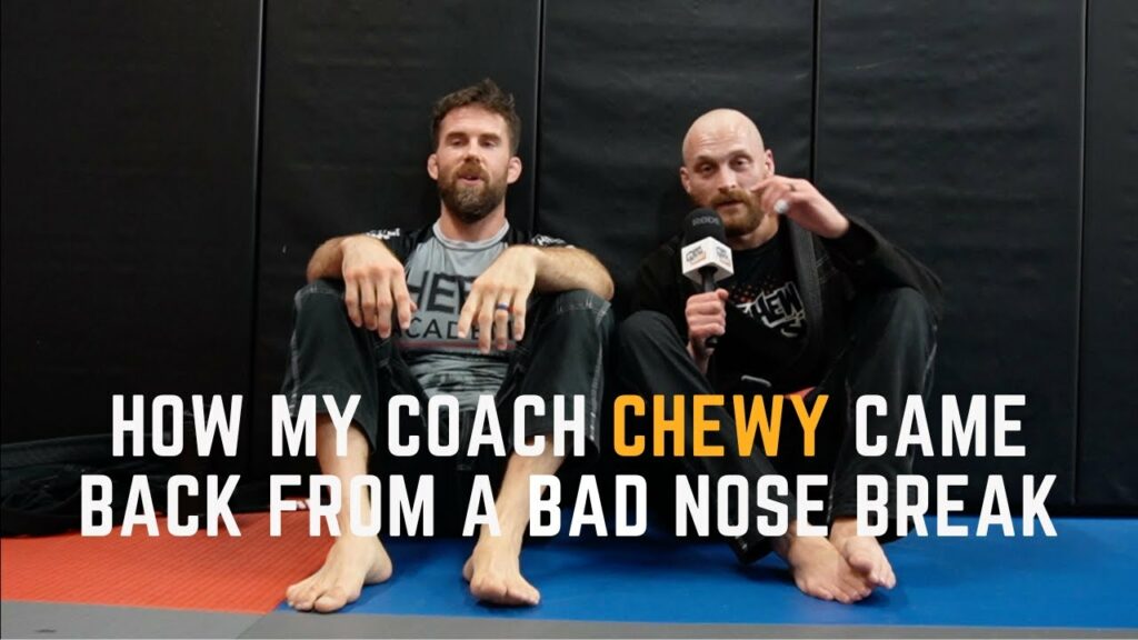 How My Coach "Chewy" Got Back To Training After A Badly Broken Nose
