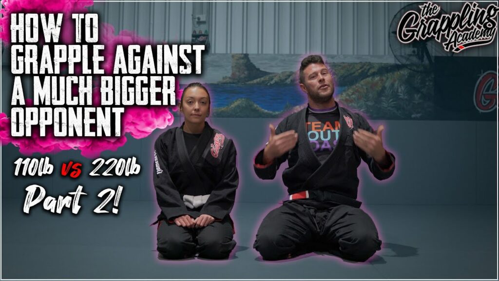 How To Grapple Against A Bigger Opponent Part 2! With Captions This Time!!
