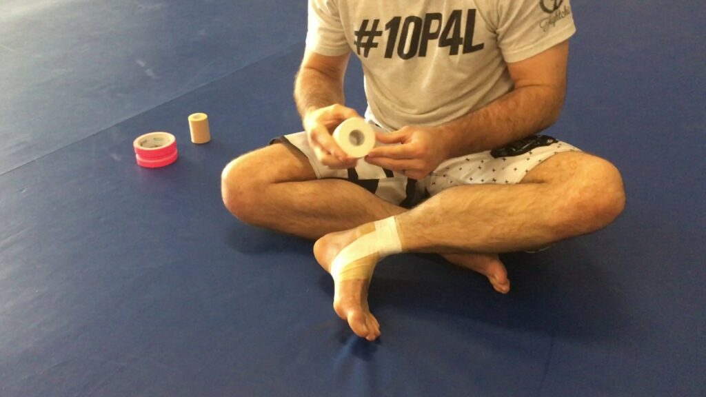 How To Tape A Sprained Ankle