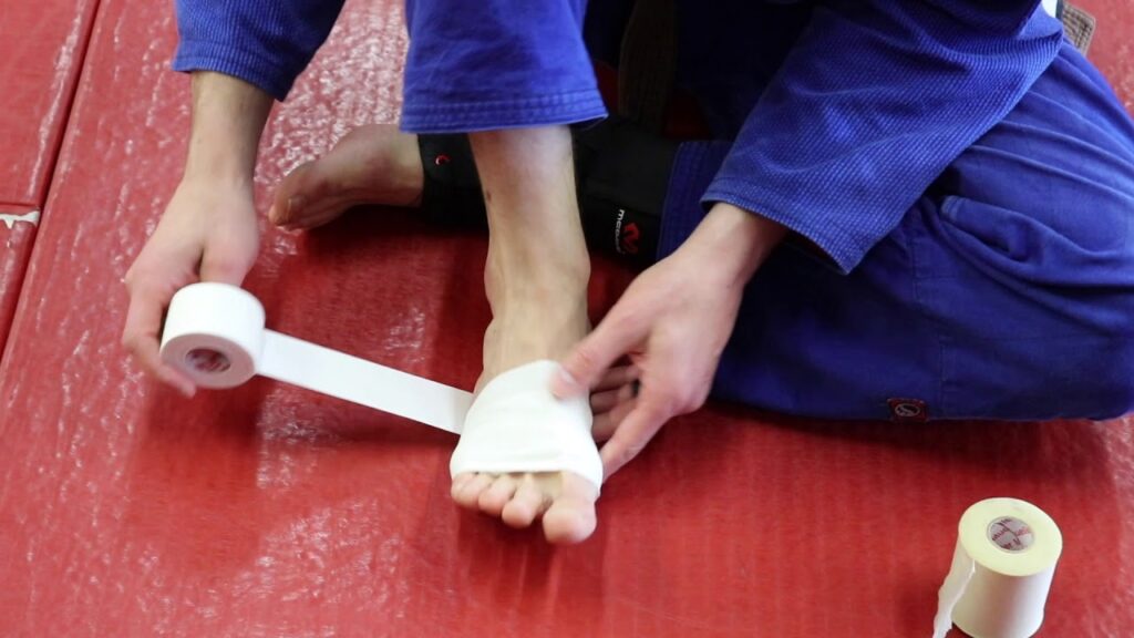 How To Tape Your Foot If You Get Mat Burn