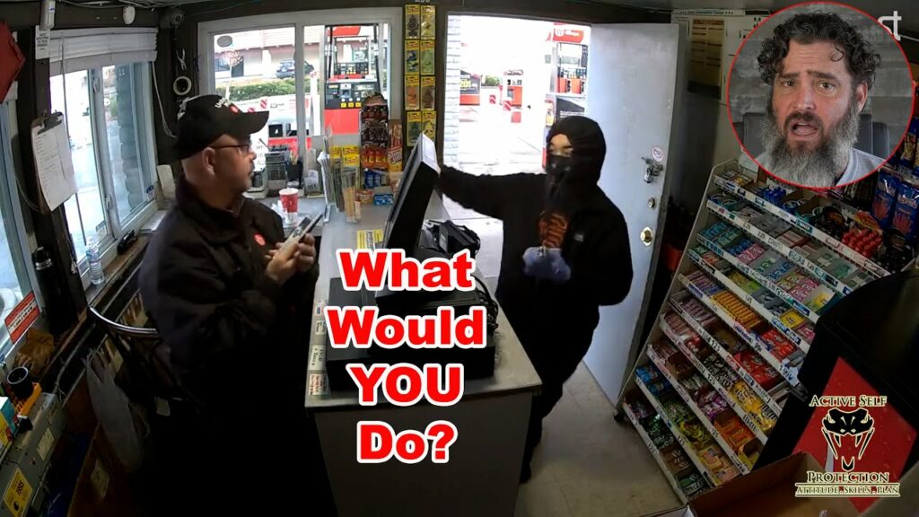 How Would You Respond: Woman Robs Gas Station With a Knife