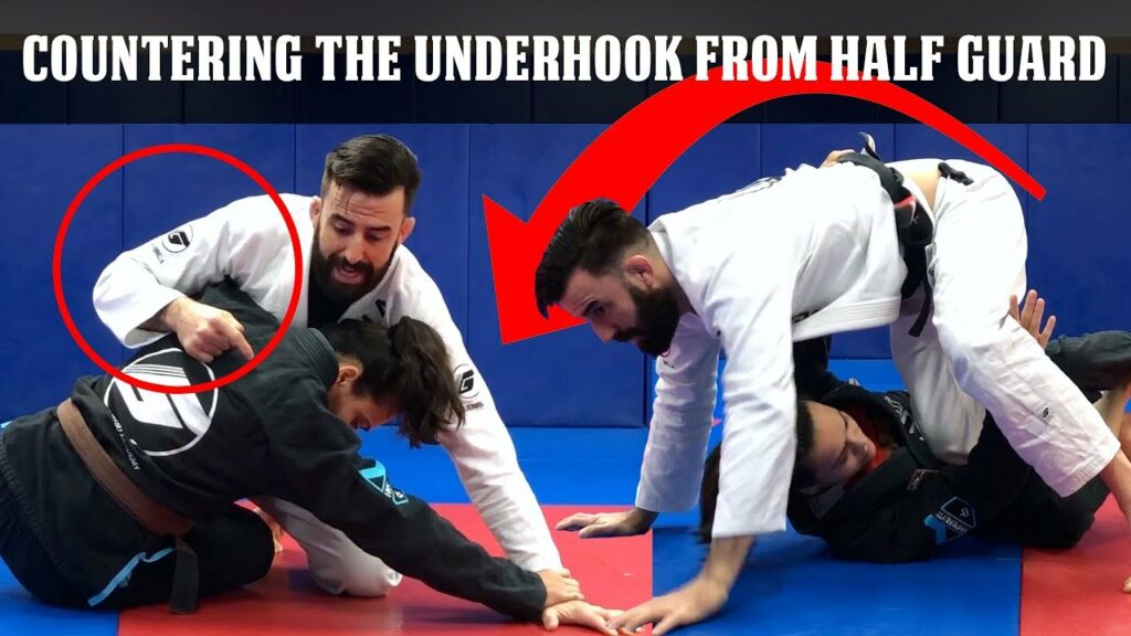 How to Counter the Half Guard Underhook and Pass the Guard