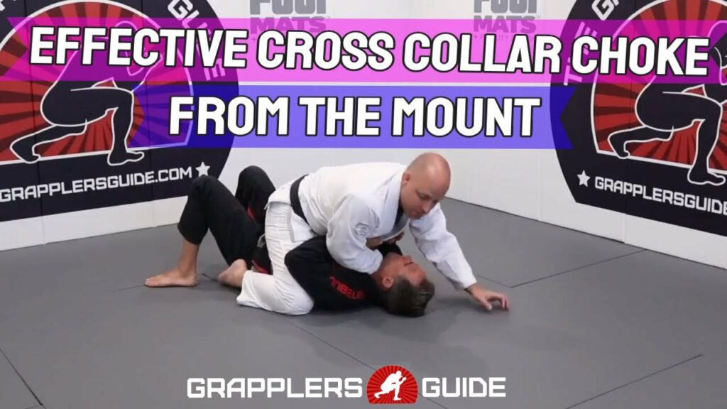 How to Effectively Get The Cross Collar Choke from The Mount by Jason Scully