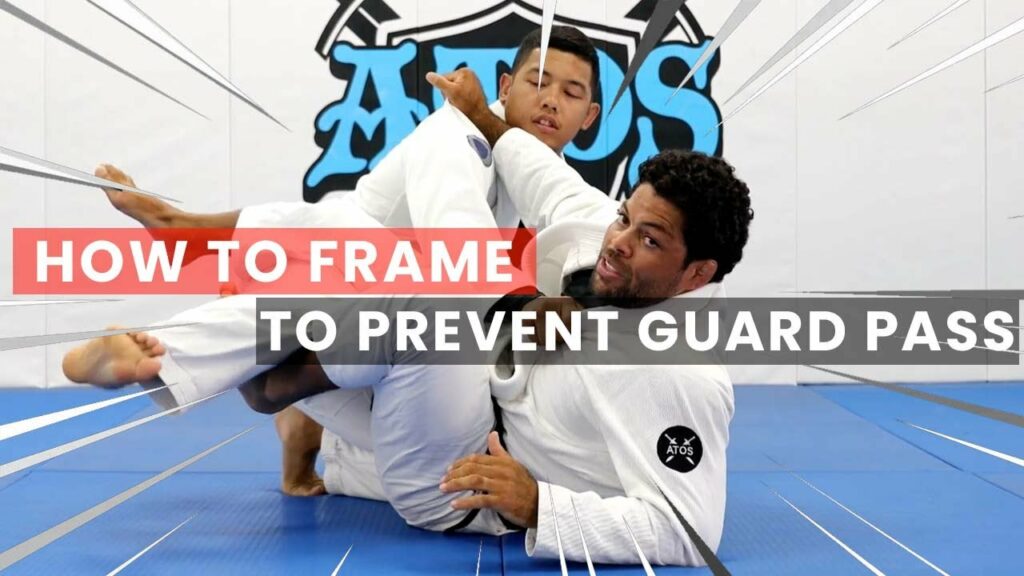 How to Frame to Prevent Guard Pass - Andre Galvao