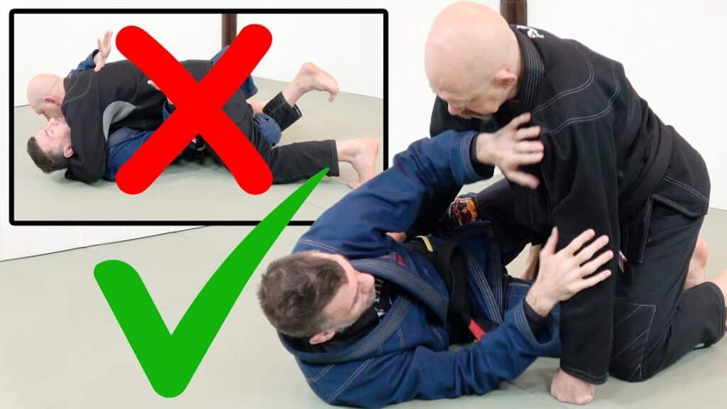 How to NOT Get Flattened, Cross-faced and Smashed in Half Guard