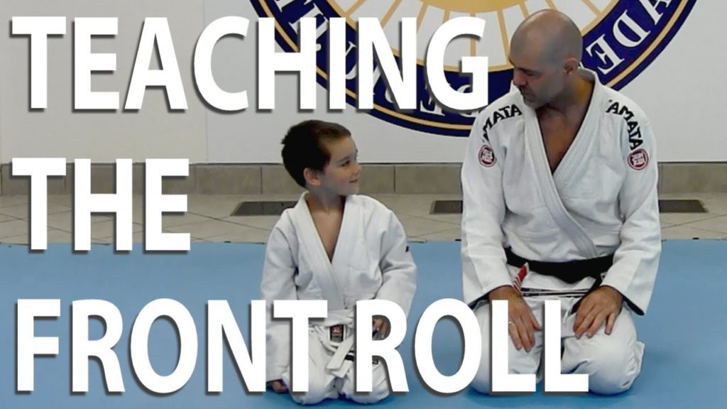 How to Play Jiu-Jitsu With Your Kids Part 3: Teaching the Front Roll