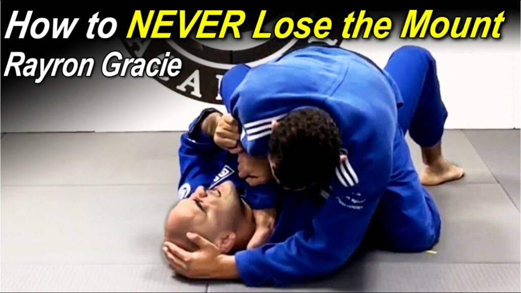 How to Retain the Mount in Jiu Jitsu with Rayron Gracie