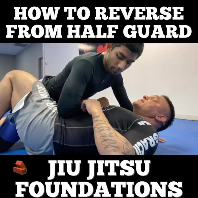 How to Reverse from Half Guard