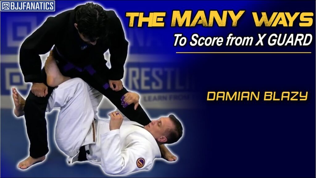 How to Score In Jiu Jitsu from X Guard by Damian Blazy