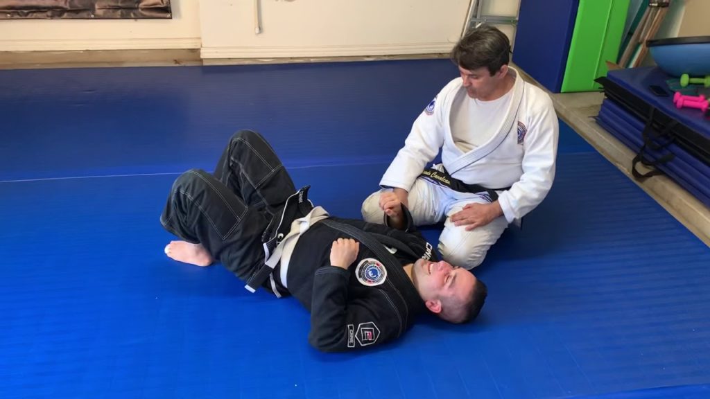 How to break the grip from kimura attack