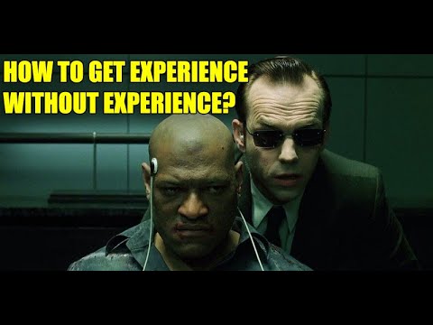 How to get experience without experience?