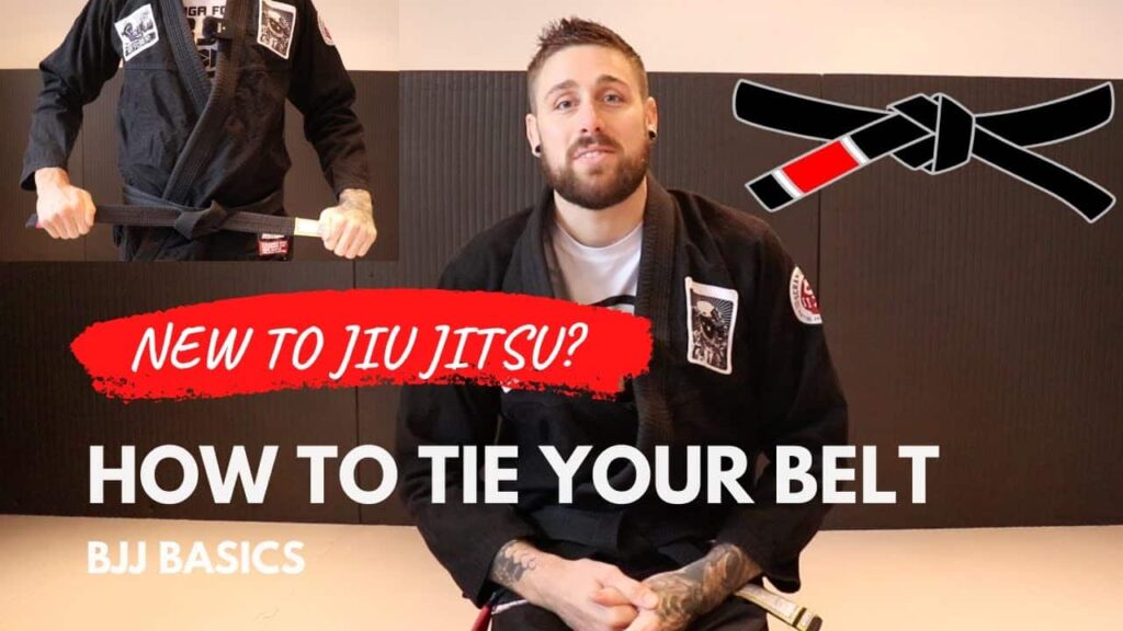 How to tie a Jiu-Jitsu/ BJJ Belt - Jiu Jitsu Belt Tutorial