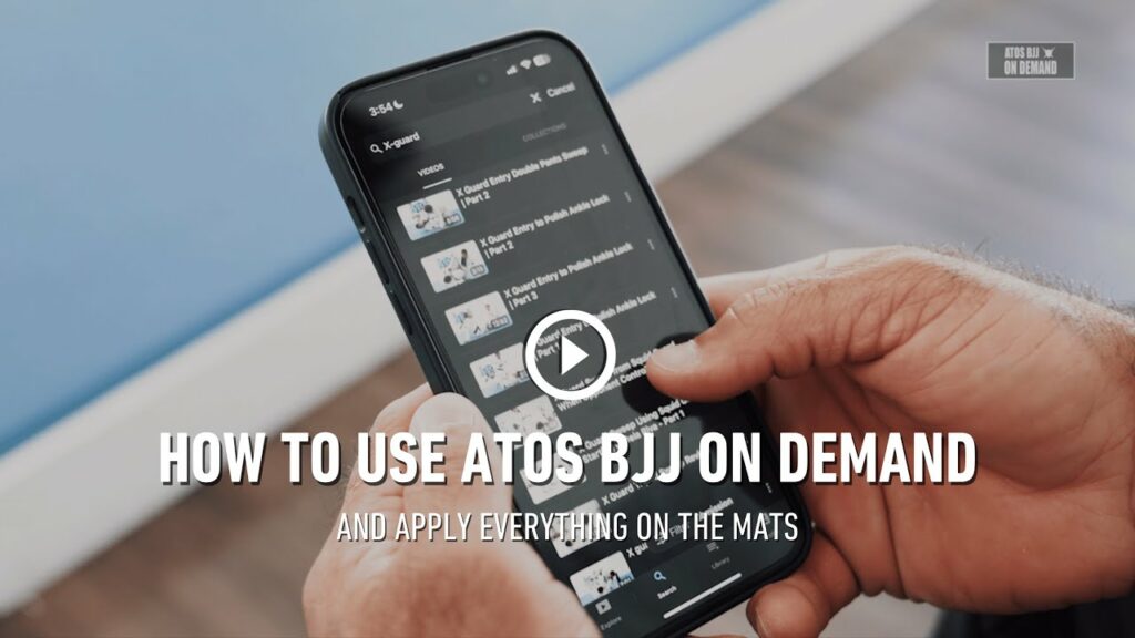 How to use Atos BJJ On Demand